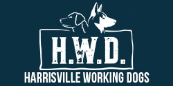 harrisville working dogs logo